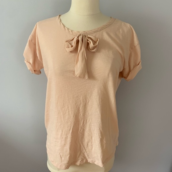 J. Crew Tops - J Crew Blush Short Sleeve Top